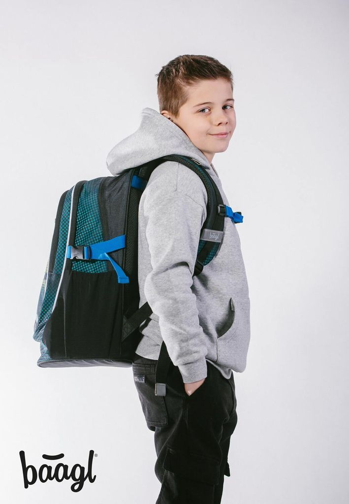 BAAGL Schulrucksack Core Football Player Produktbild 14