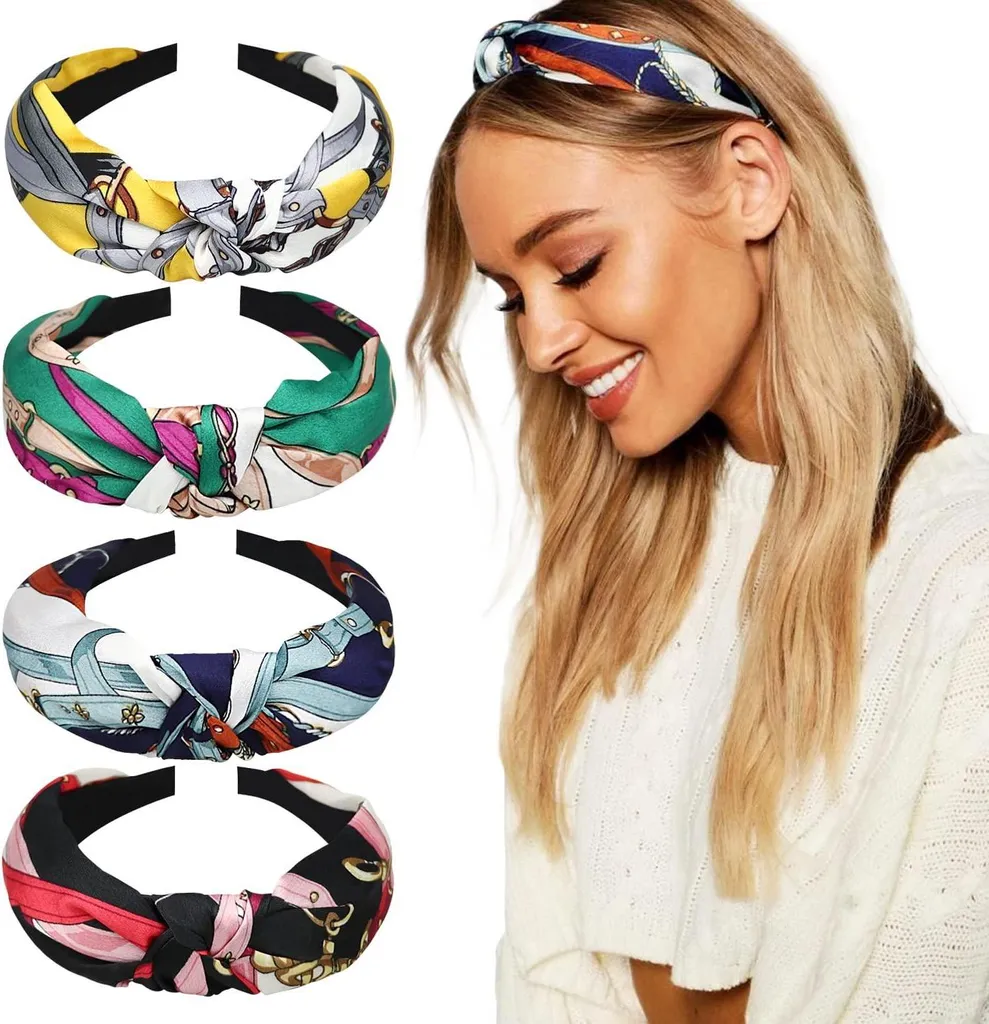 Set 4 Fasce Capelli Boho-Chic DRESHOW - Accessori Moda Donna 2026