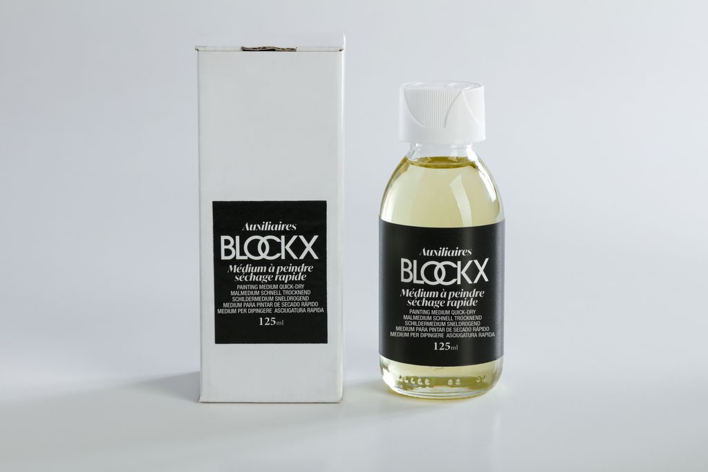 Blockx Malmittel schnelltrocknend 125ml Glasflasche 30514BXC