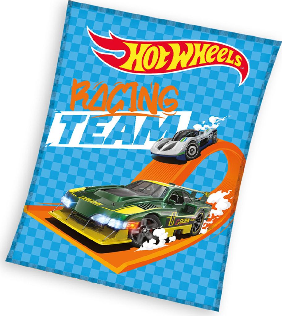 Detská deka Hot Wheels Dangerous Ride 150 x 200 cm Obrázok produktu 