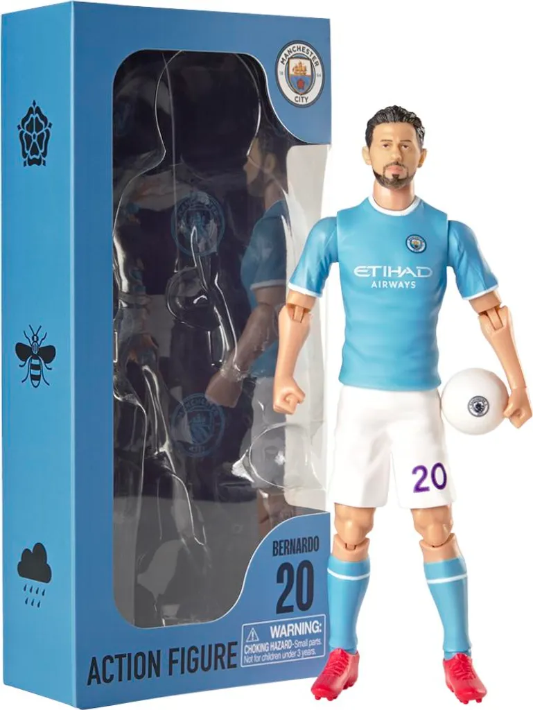 Manchester City Bernardo Silva Action Figur 20cm - Figurine de Foot