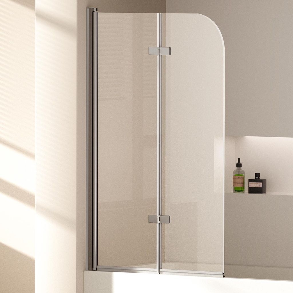 EMKE Paroi de douche pliante 100 x 140cm nano-revêtement Image du produit 