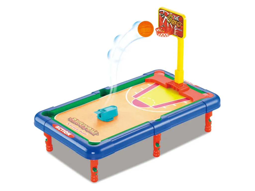 TechKidz Table de jeu 6 en 1 Evolutive Multicolore avec bac de rangement