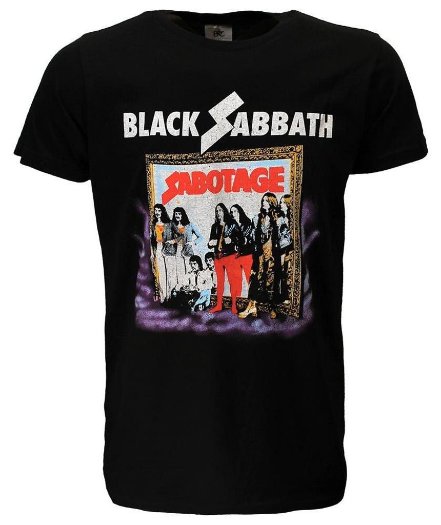 Black Sabbath Sabotage Vintage T-Shirt – Offizielles Merchandise - XXL