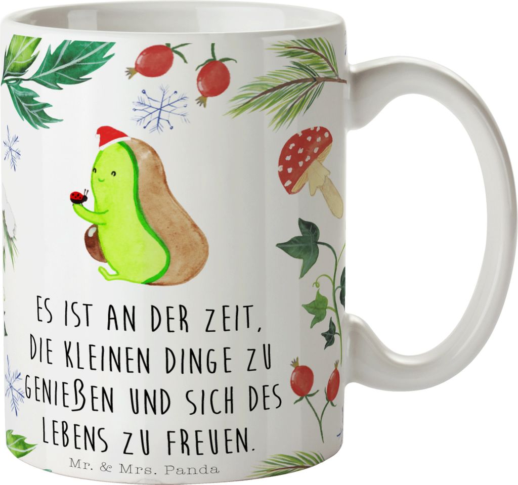 Mr. & Mrs. Panda Tasse null null - Weiß - Geschenk, Kaffeetasse, Pott, Kaffeebecher, mit Motiv, Teetasse, Weihnachten