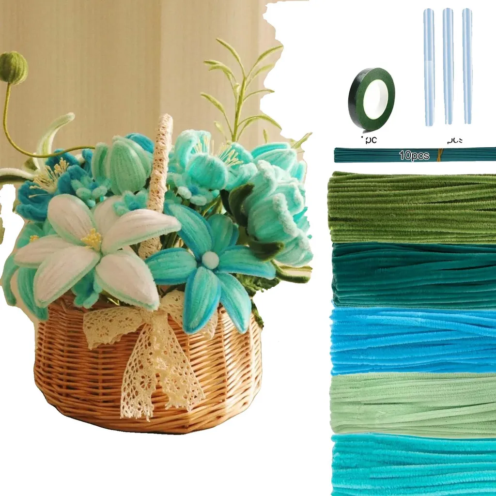 Scovolini Creativi Multicolore per Artigianato e DIY - 6mm x 30cm