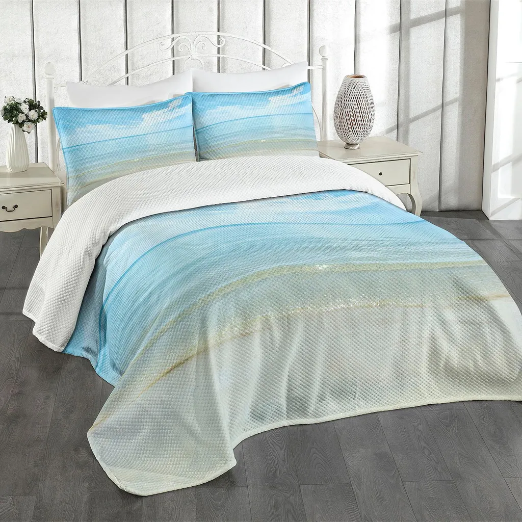 Set Copriletto Artistico ABAKUHAUS 220x220 - Spiaggia e Mare