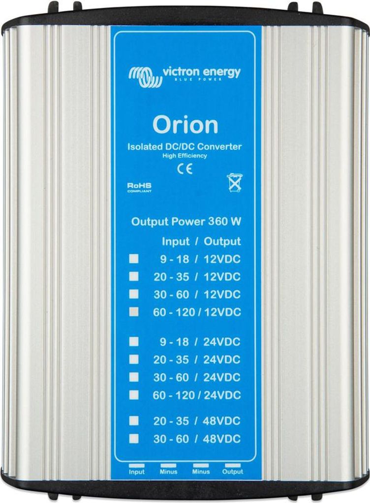 Victron Orion DC-DC Wandler 110V auf 24V / 15A (360W) – galvanisch isoliert