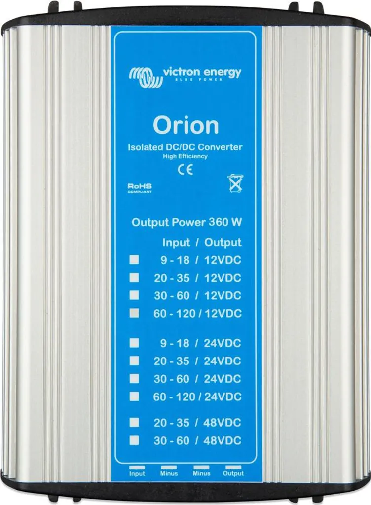 Convertisseur de Tension DC-DC 110V vers 24V 15A Isolé Victron Orion
