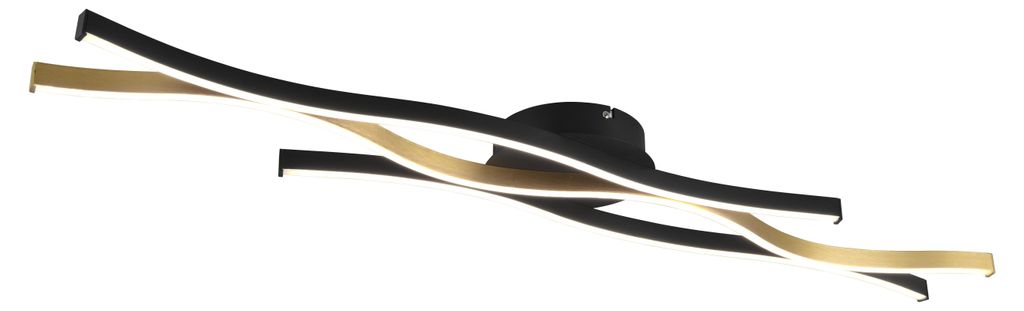 Lampa Sufitowa Led 35W 2300-3000-4000K 4300Lm Czarna Trio Zdjęcie produktu 