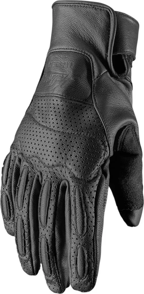 Gants Moto Cross Thor Hallman GP Noirs M pour une Prise en Main Précise