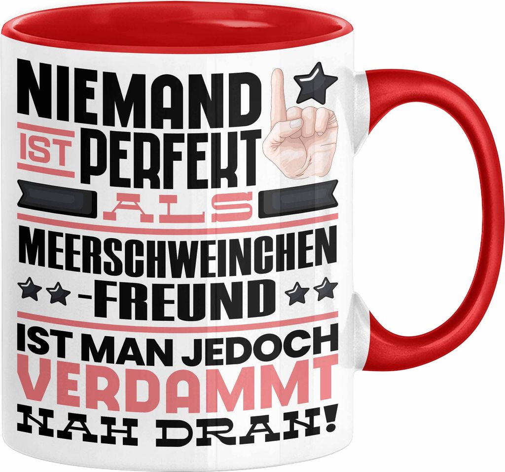 Meerschweinchenfreund Geschenk Tasse Lustige Geschenkidee Produktbild 