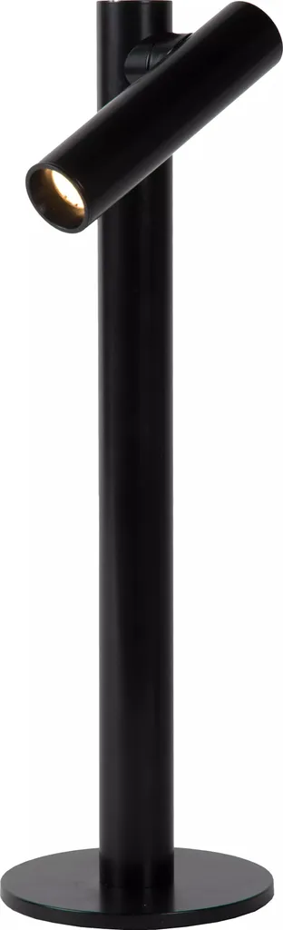 Lampe de table LED ANTRIM noire de Lucide, sans fil chic et moderne
