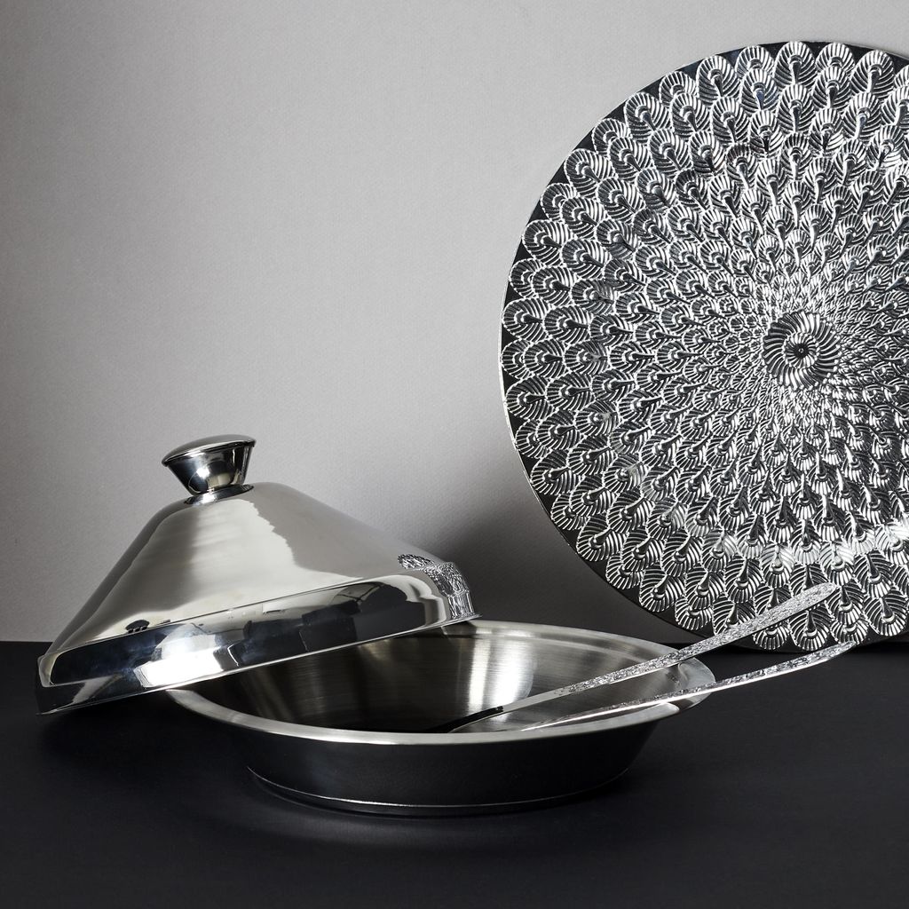 Tajine En Acier Inoxydable 24cm Image du produit 