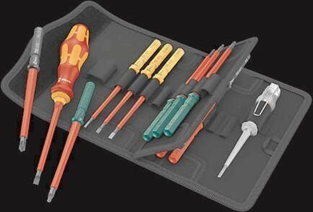 Wera Kraftform Kompakt VDE 16 Schraubendreherstatz Produktbild 