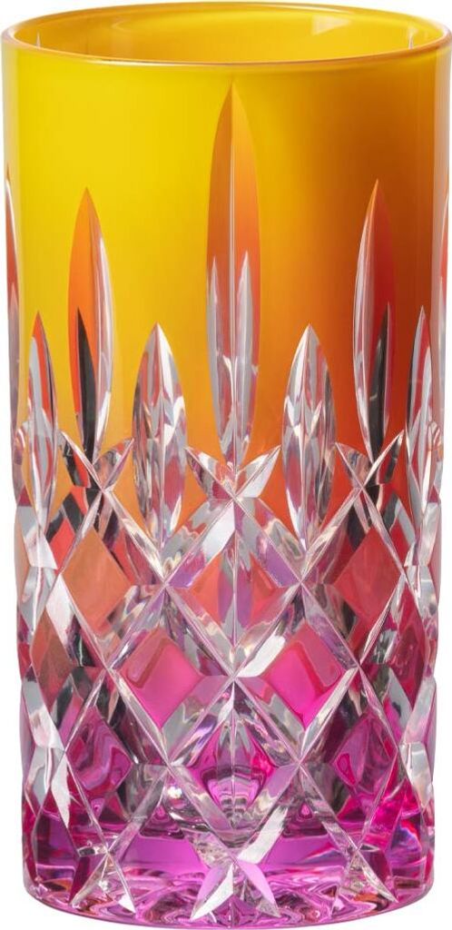 Riedel Laudon Highball, Longdrinkglas, Trinkglas, Kristallglas, Orange-Pink, 395 ml, 1515/04S3OP