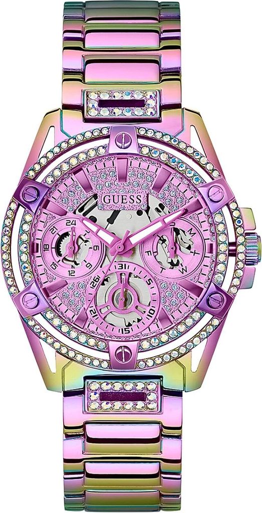Guess Damen Multifunkion Armbanduhr Queen mehrfarbig 40 mm Produktbild 1