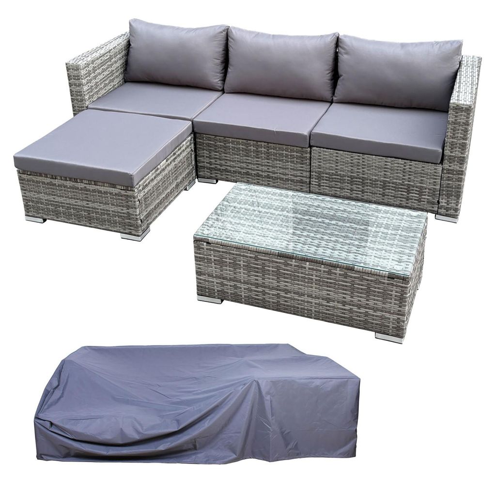 SVITA QUEENS Gartenlounge Set Gartenmöbel Set Sitzgruppe Produktbild 
