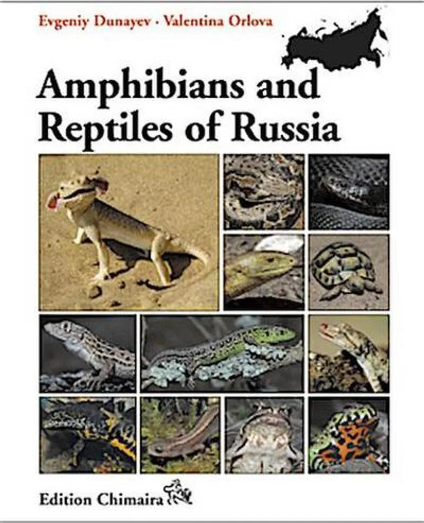 Livre Amphibians and Reptiles of Russia : Atlas Scientifique Relié