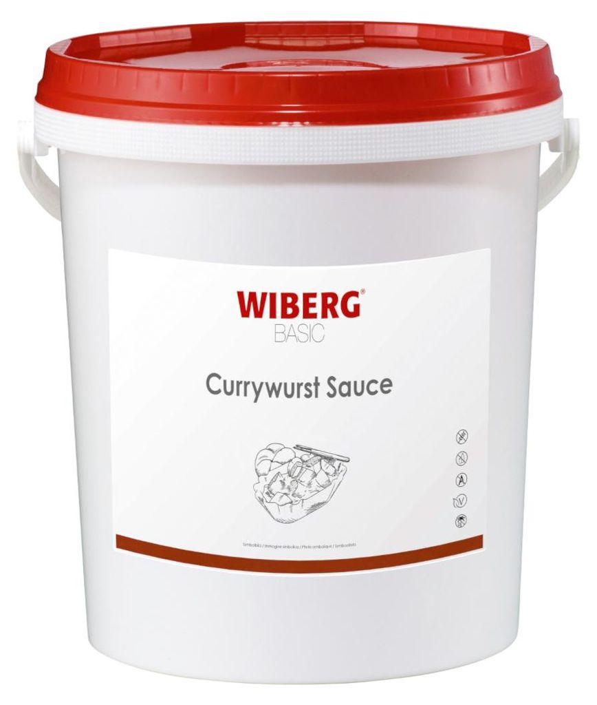 Wiberg currywurst sos z konserwantami owocowy słodki 6000g Zdjęcie produktu 