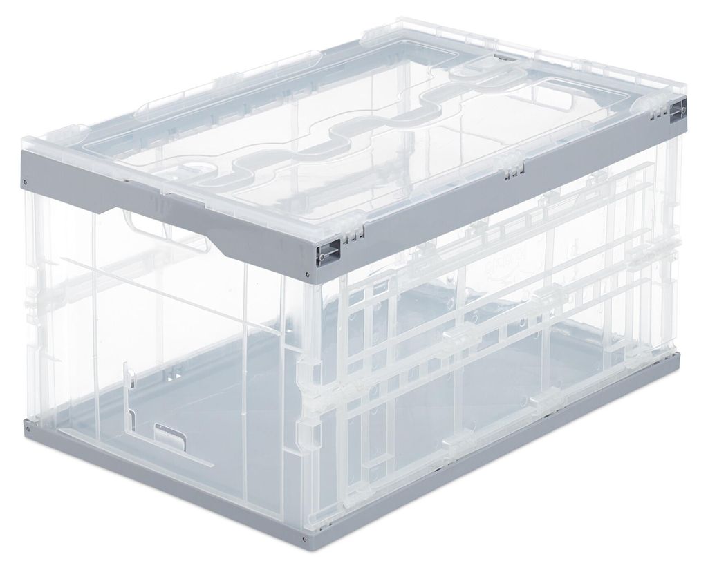 4 x Professionele transportbox, stabiel, geschikt voor Productafbeelding 