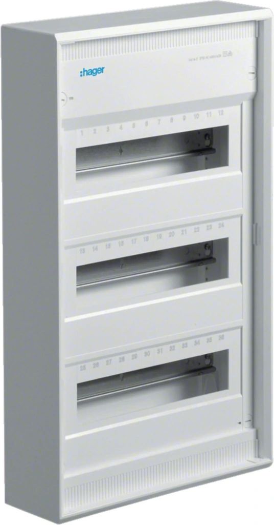 Hager Kleinv., Volta, APV, 3x12TE, IP30, 1 pz. Immagine del prodotto 