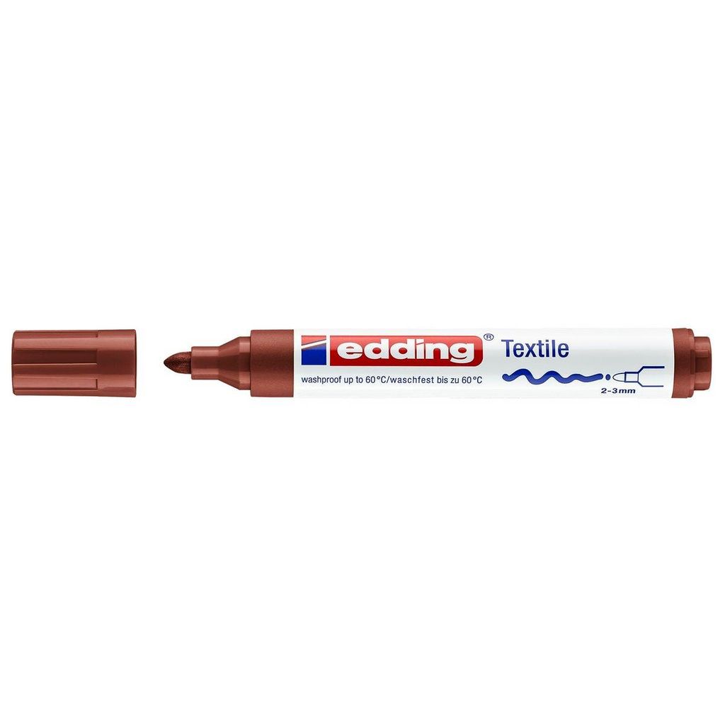 edding 4500 Textilmarker braun 2,0 - 3,0 mm, 1 St. Produktbild 