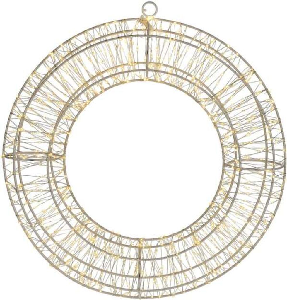 960er LED-Kranz - Ø = ca. 38 cm Produktbild 2