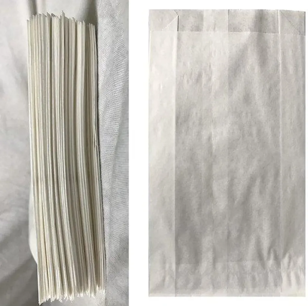 50 sacs papier kraft biodégradables, haute résistance, emballage écologique