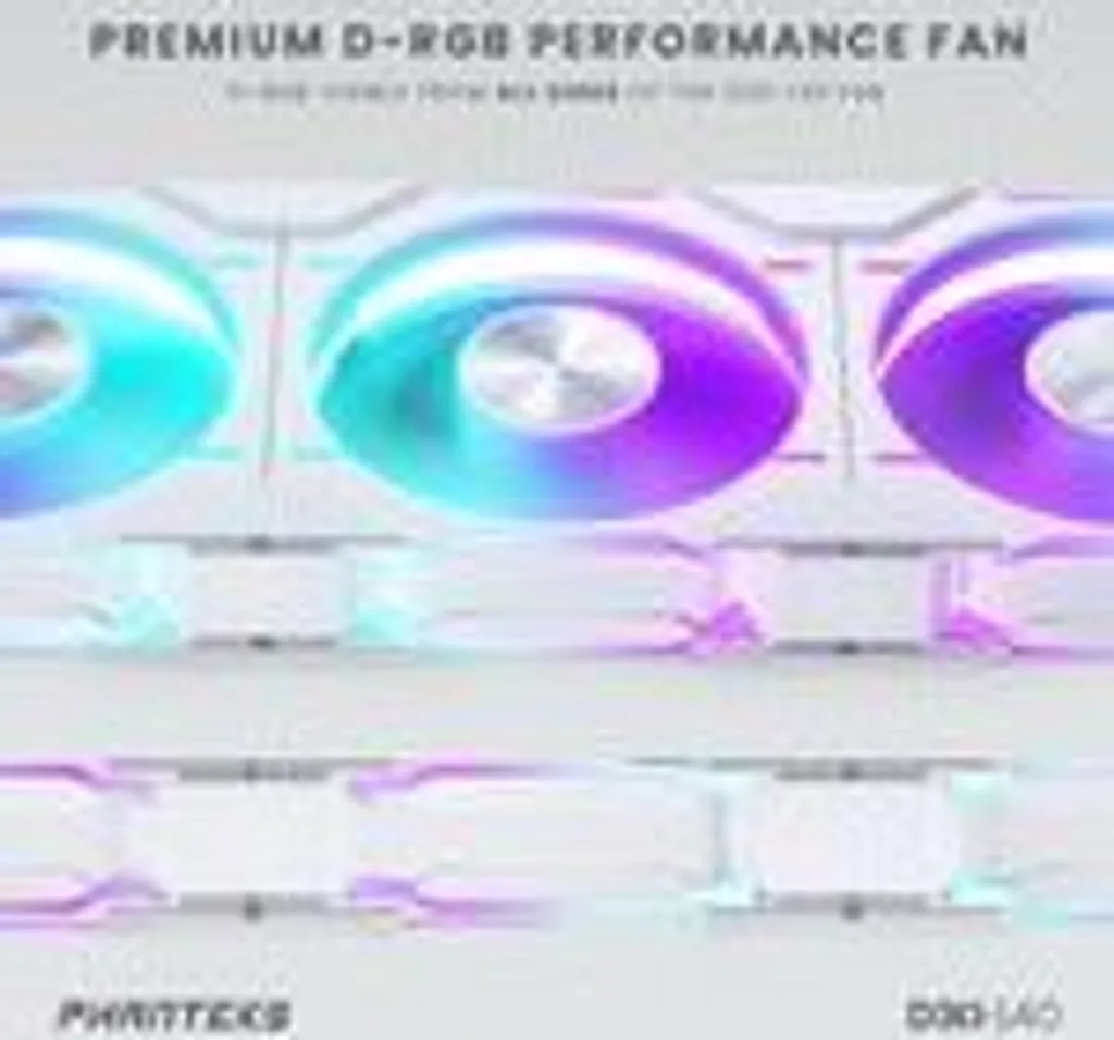 Ventilateur de boîtier PC 120mm Phanteks D30 DRGB triple pack - 8