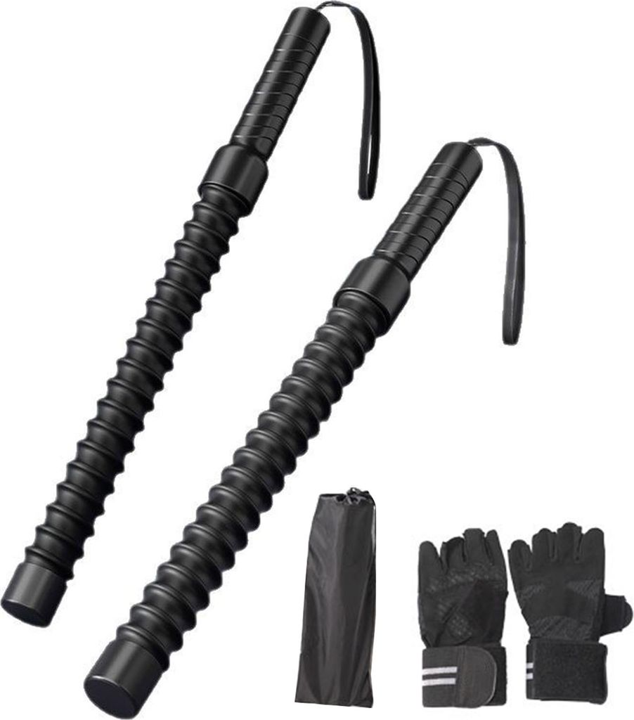 2-teiliges seilloses Kampfseil mit Sandsackhandschuhen, leichtes, tragbares Trainingsseil, Muskel- und Armkrafttraining, rutschfestes Trainingsseil...