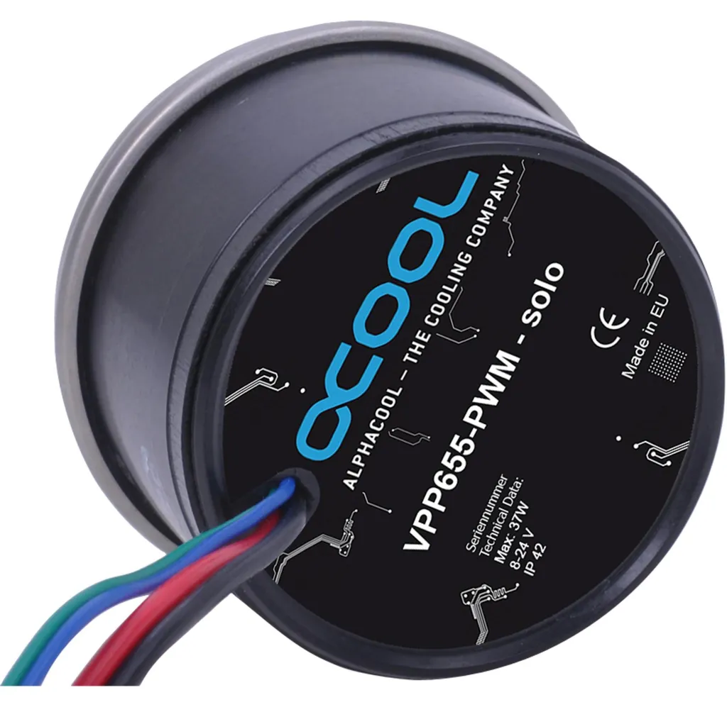 Pompe VPP655 PWM Alphacool haute pression avec contrôle de vitesse
