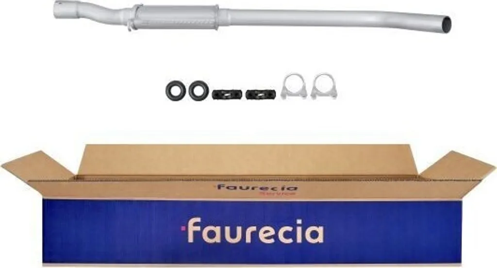 Silencieux central HELLA 8LC 366 025-791 pour Renault Megane I