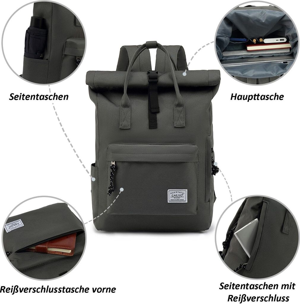 Mofut Rucksack, Rucksack Laptop Tasche 15,6 Zoll, Rucksack Produktbild 4