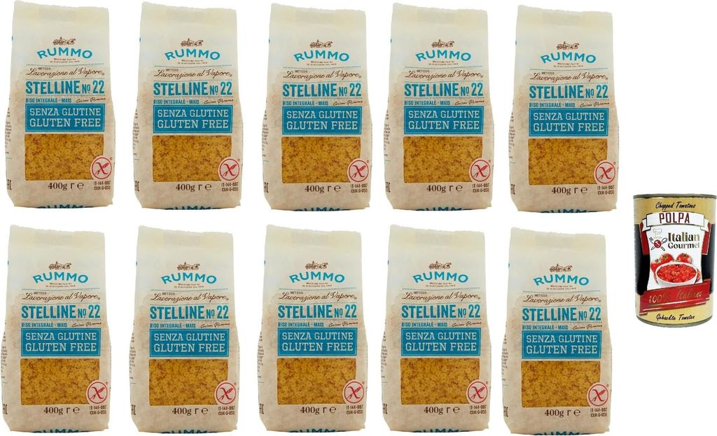 Rummo Pasta Stelline N° 22 senza Glutine, gluten free, 100% Produktbild 