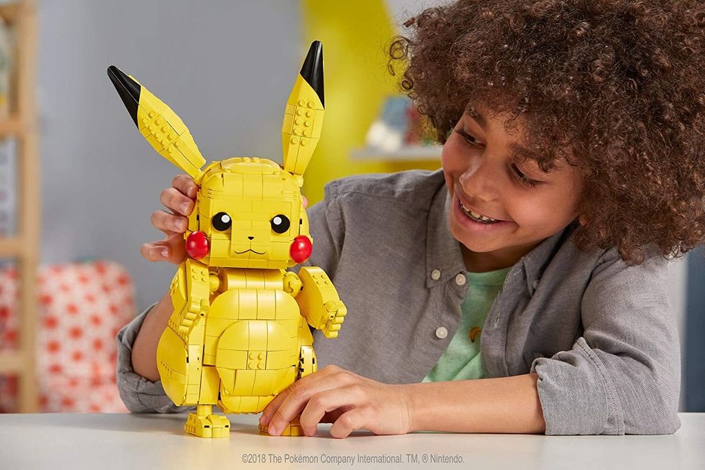 Mattel FVK81 Mega Construx Pokémon Jumbo Pikachu Obrázek produktu 7
