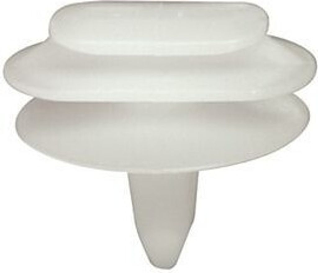 10x RESTAGRAF Clip Zier- / Schutzleiste 10077 für RENAULT CLIO II (BB0/1/2, CB0/1/2) 20,5mm