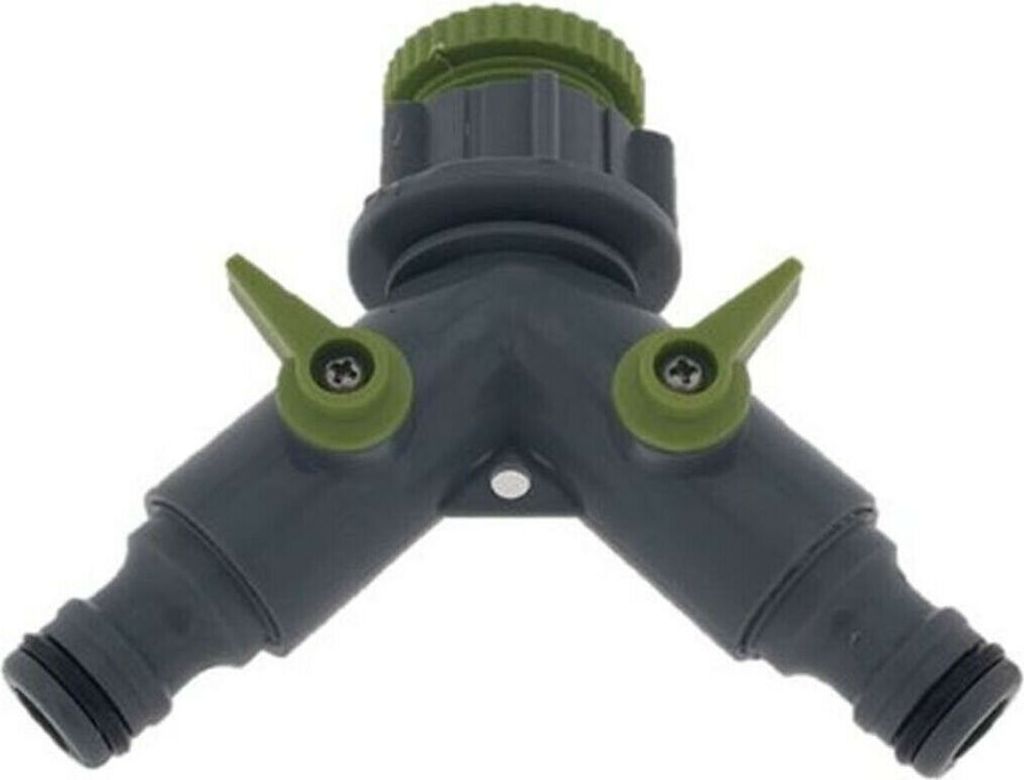 Y Verteiler Adapter Wasserschlauch-Verbinder Gartenschlauch Produktbild 