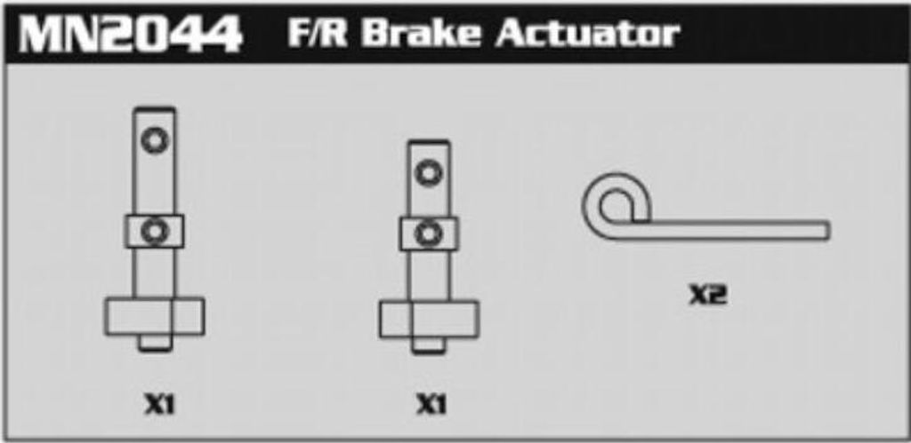 Amewi MN2044 F/R Brake Actuator
