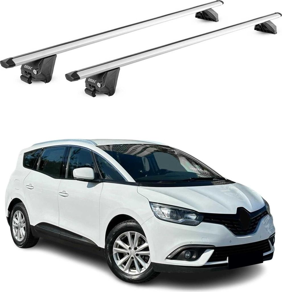 Barres de toit transversales pour Renault Grand Scenic Image du produit 