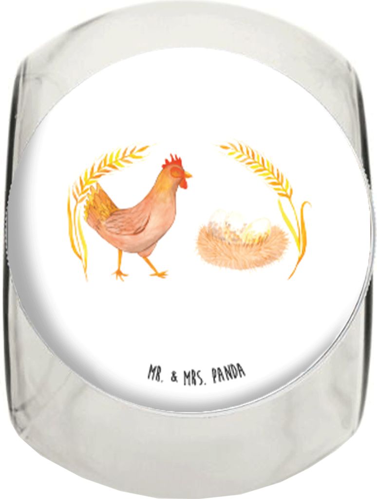 Mr. & Mrs. Panda Kaffeedose Huhn Stolz XL 2000ml - Weiß - Produktbild 
