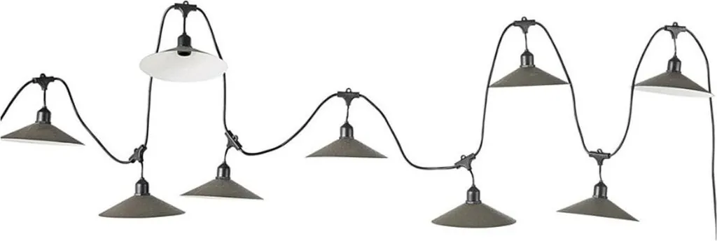 Guirlande lumineuse connectable E27 VINTY 6m style guinguette rétro