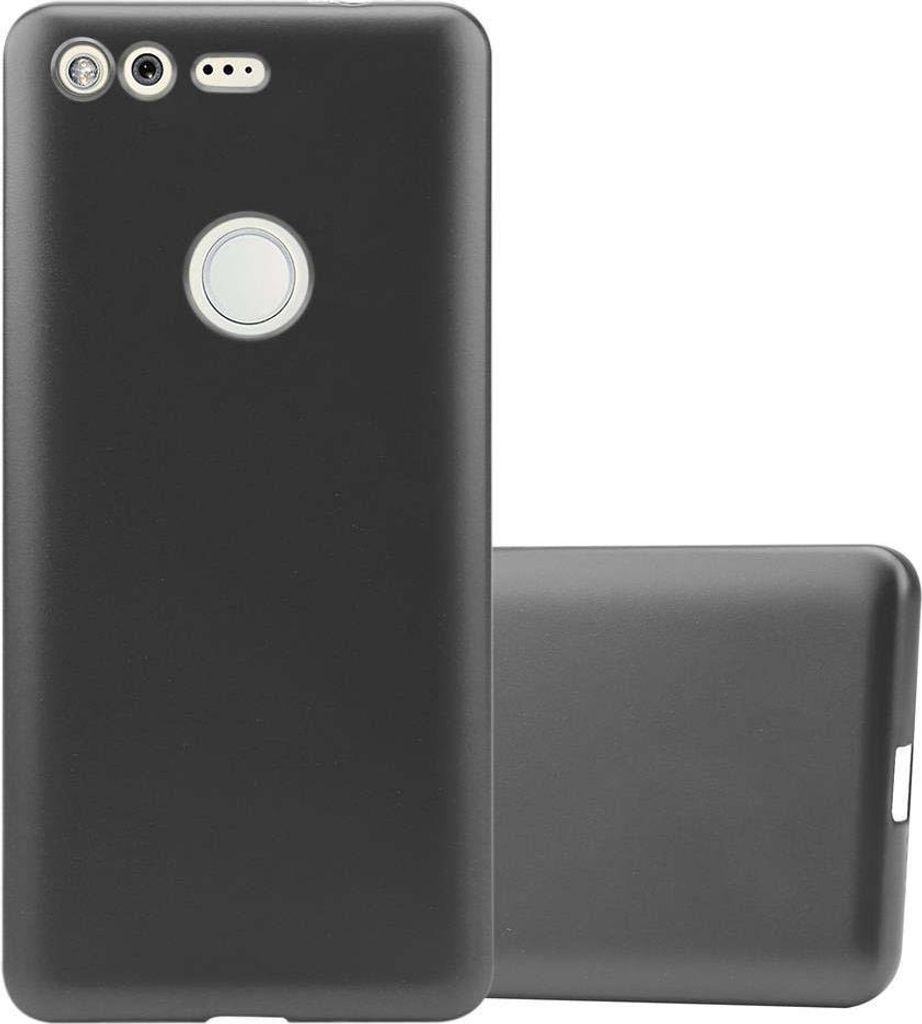 Cadorabo Schutzhülle für Google PIXEL Hülle in Grau Handyhülle TPU Silikon Etui Cover Case
