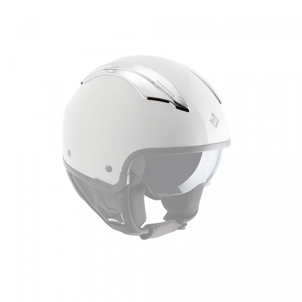 Luftansaugabdeckung für TUCANO URBANO EL'FRESH / EL'TOP Helme verchromt