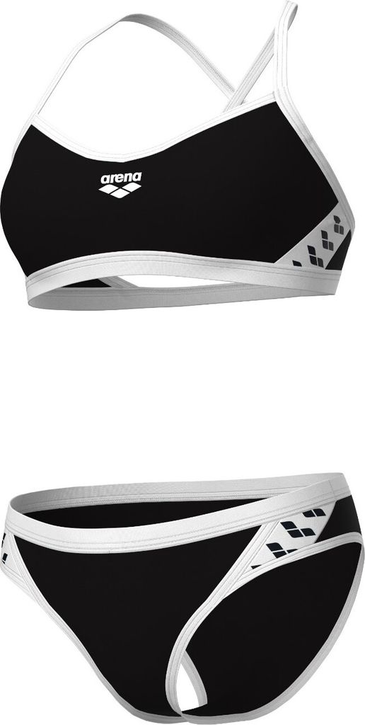 arena Icons Bikini für Damen, Farbe:Schwarz, Größe:42