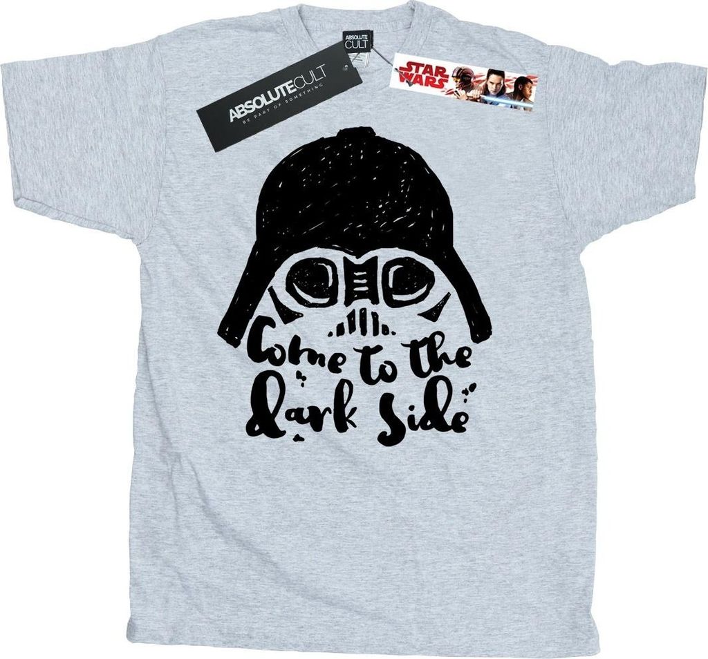 Star Wars - "Come To The Dark Side" T-Shirt für Herren BI46189 (XL) (Grau)