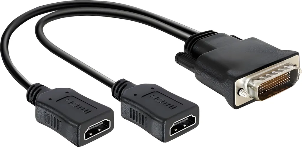 Delock 65280 - Adattatore DMS-59 per Schede Video Nvidia e ATI - 2x HDMI