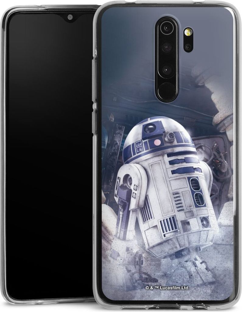 DeinDesign Handyhülle für Xiaomi Redmi Note 8 Pro Silikon Hülle Case Smartphone Schutzhülle Fanartikel Roboter Star Wars