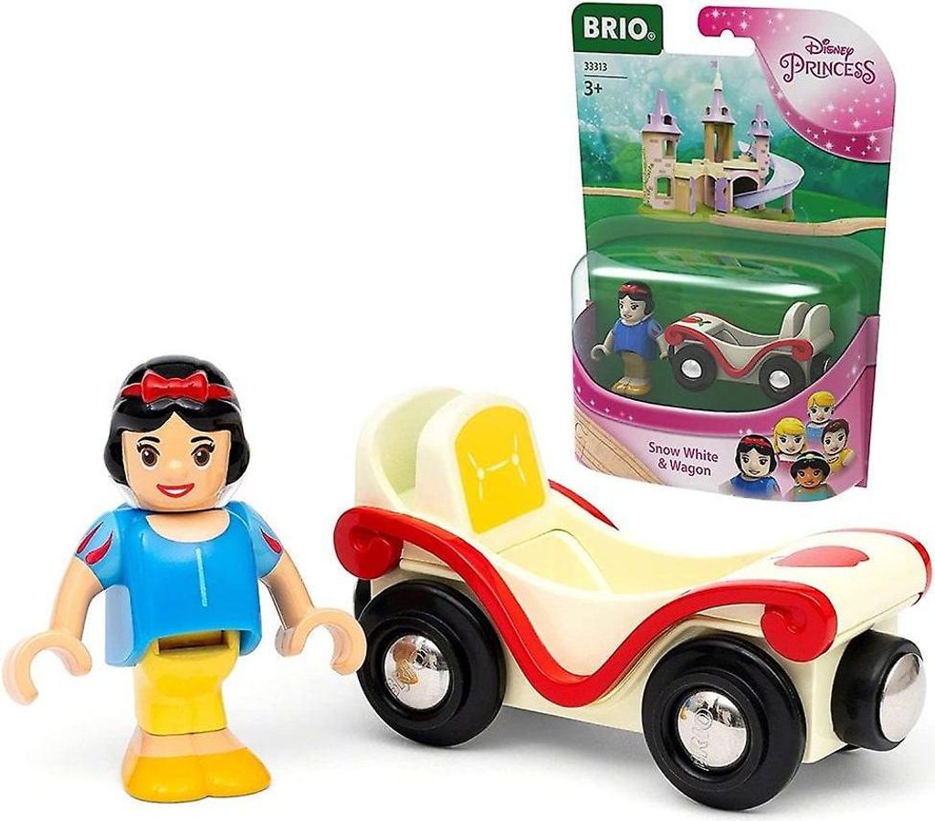 BRIO Disney Princess Schneewittchen mit Waggon