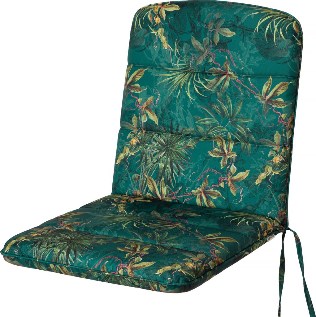 PillowPrim Gartenmöbel Kissen, für Stuhle oder Liege, balkon, outdoor, Liegenauflage, Polster, Sofa, Rutschfeste Schicht, Grünes Gras, 102 x 50 ...